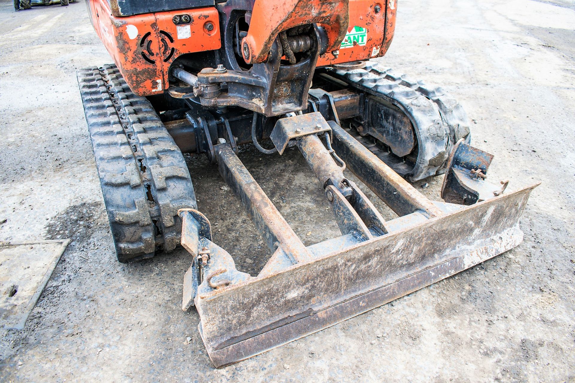 Kubota KX016-4 1.5 tonne rubber tracked mini excavator Year: 2013 S/N: 57034 Recorded Hours: 1873 - Image 10 of 12
