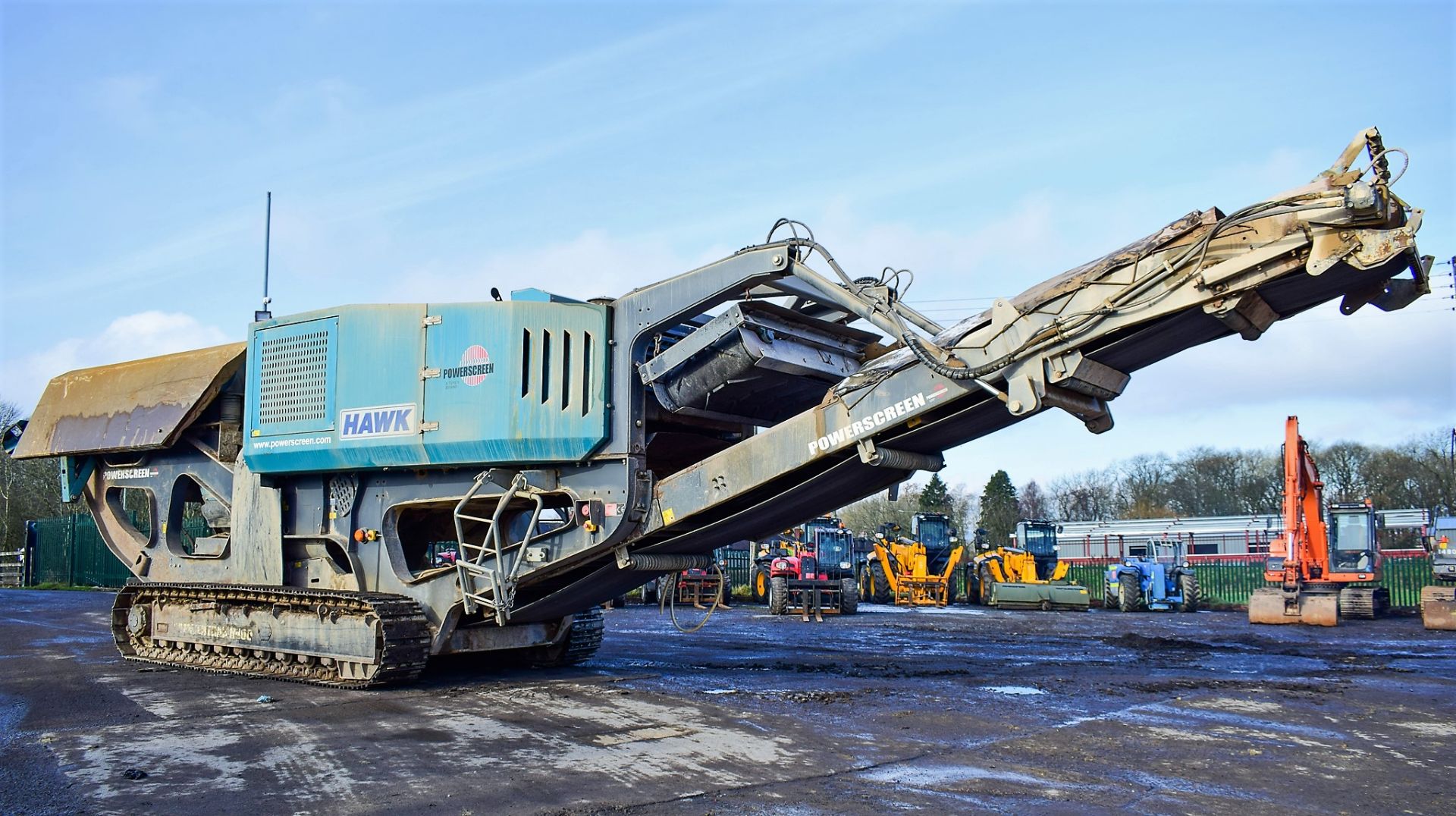 Terex Premier Trak R400 tracked stone crusher  Year: 2014 S/N: MEB9573 Recorded Hours: 6022 - Image 2 of 18