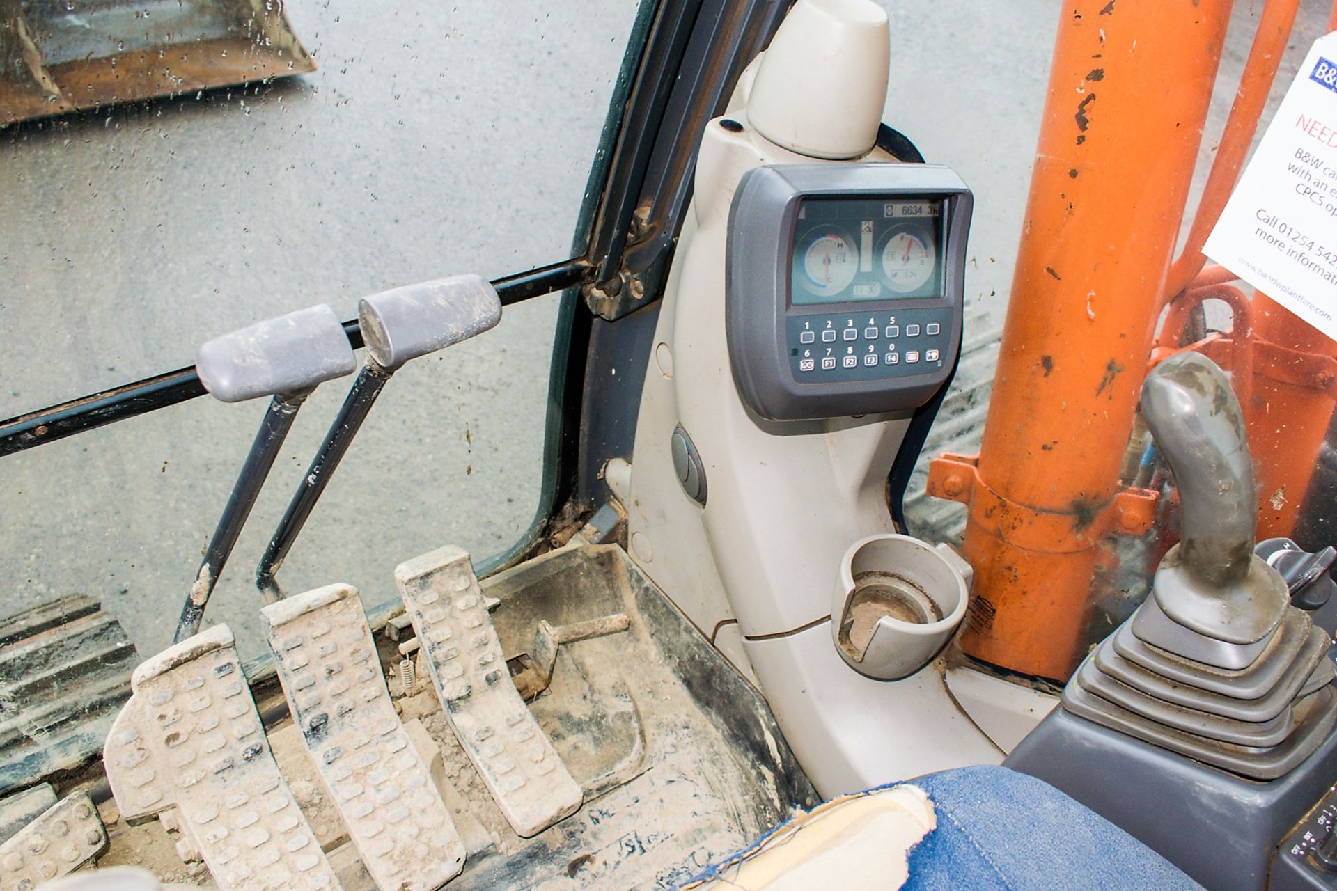 Hitachi Zaxis 130 LCN-3 13 tonne steel tracked excavator Year: 2012 S/N: 88108 Recorded Hours: - Image 12 of 12