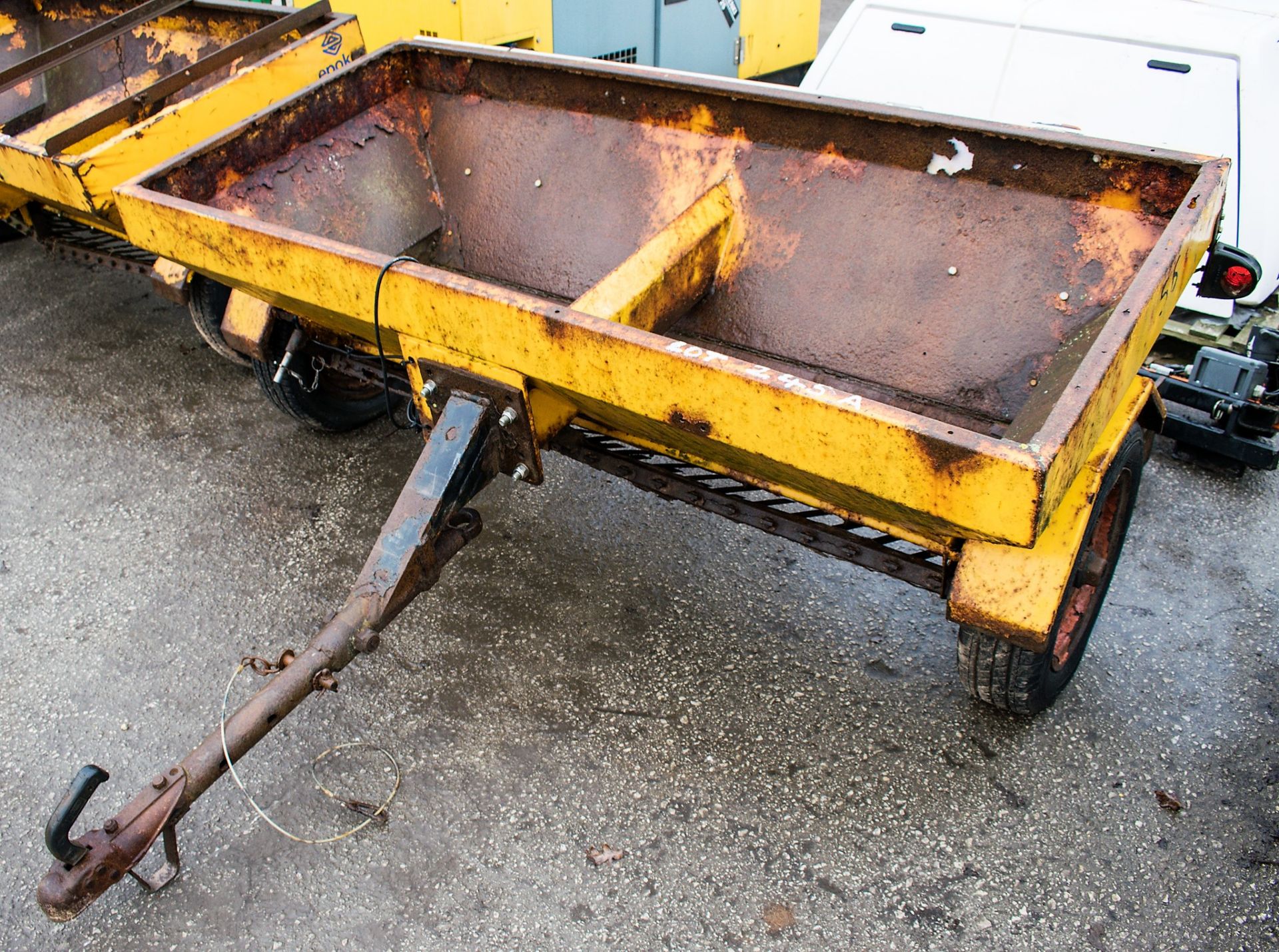 Epoke tow behind grit/salt spreader