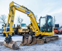 Komatsu PC55MR 5.5 tonne rubber pad excavator Year: 2018 S/N: F60802 Recorded Hours: 187 piped,