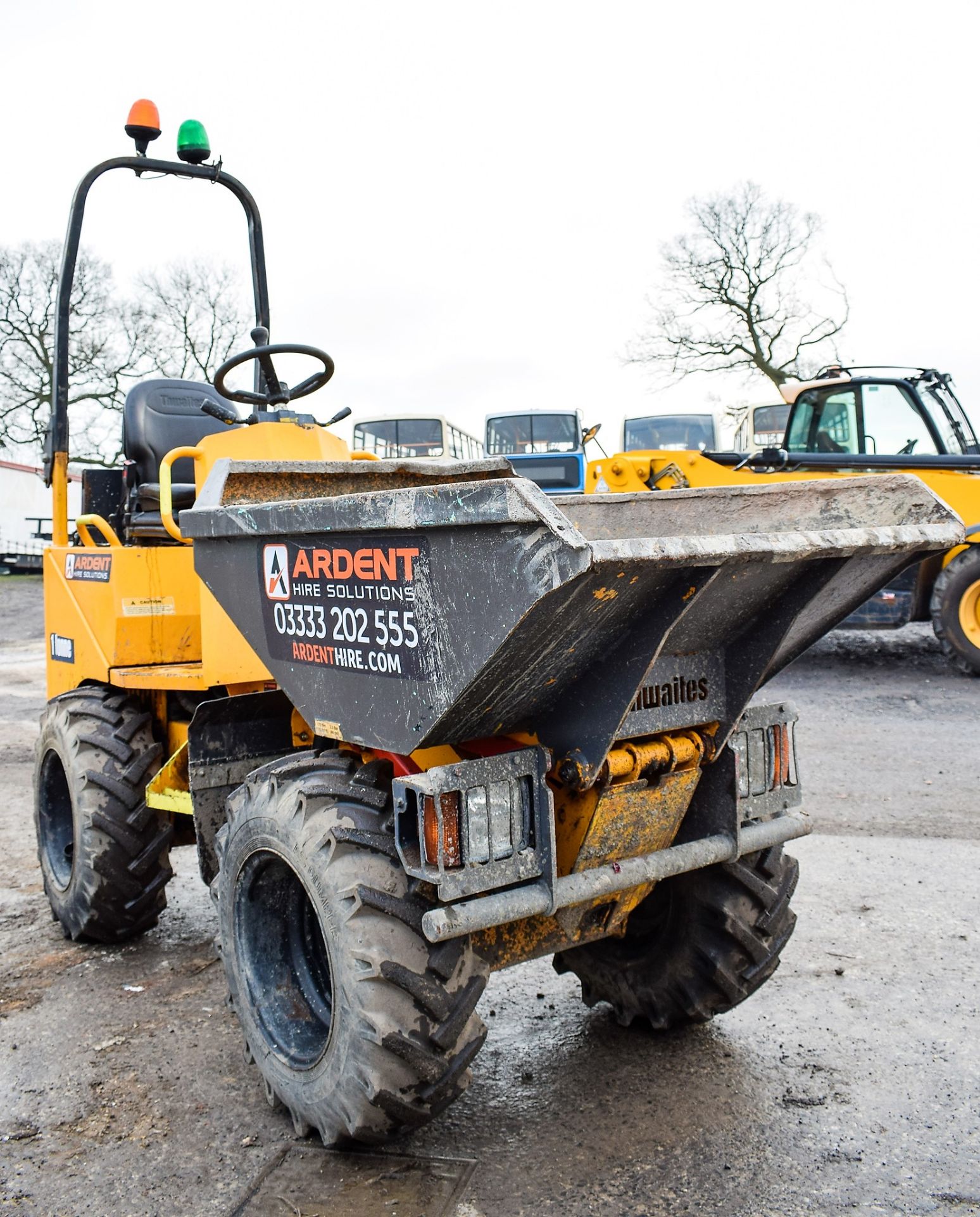 Thwaites 1 tonne hi tip dumper - Image 2 of 11