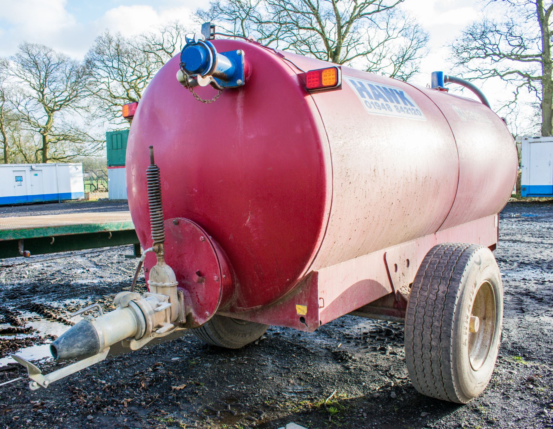 Marshall ST1800 single axle vacuum tanker  Year: 2015 S/N: 2A85971H - Image 3 of 7