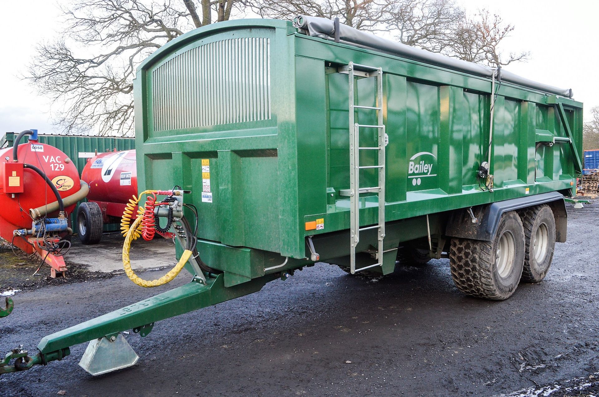 Bailey Tandem axle 16 tonne grain trailer