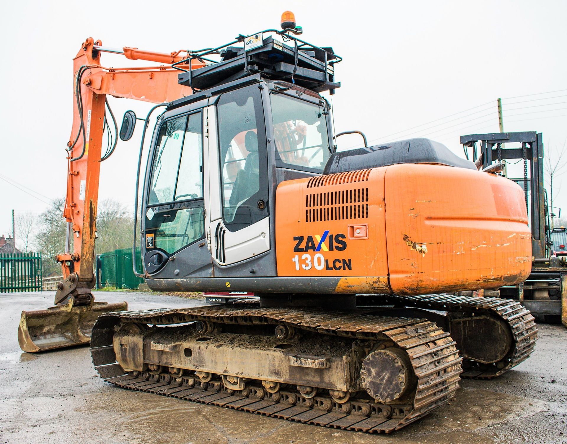 Hitachi Zaxis 130 LCN-3 13 tonne steel tracked excavator Year: 2012 S/N: 88108 Recorded Hours: - Image 3 of 12