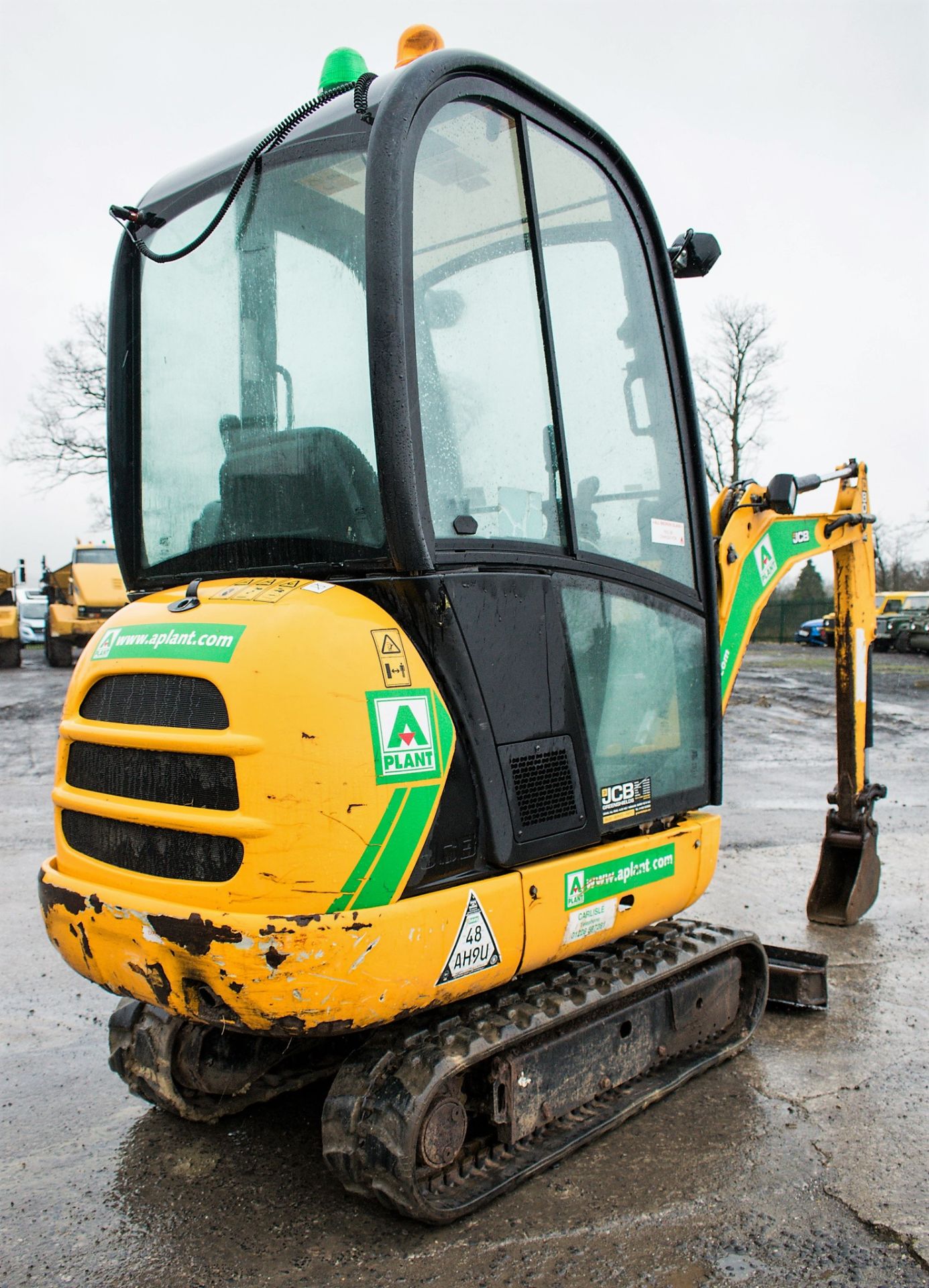 JCB 8016 CTS 1.5 tonne rubber tracked excavator Year: 2013 S/N: 2071412 Recorded Hours: 1551 - Image 4 of 12