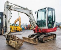 Takeuchi TB228 2.8 tonne rubber tracked excavator Year: 2012 S/N: 122801774 Recorded Hours: 3748