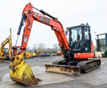 Kubota U48-4 4.8 tonne rubber tracked excavator Year: 2015 S/N: 52988 Recorded Hours: 923 blade,