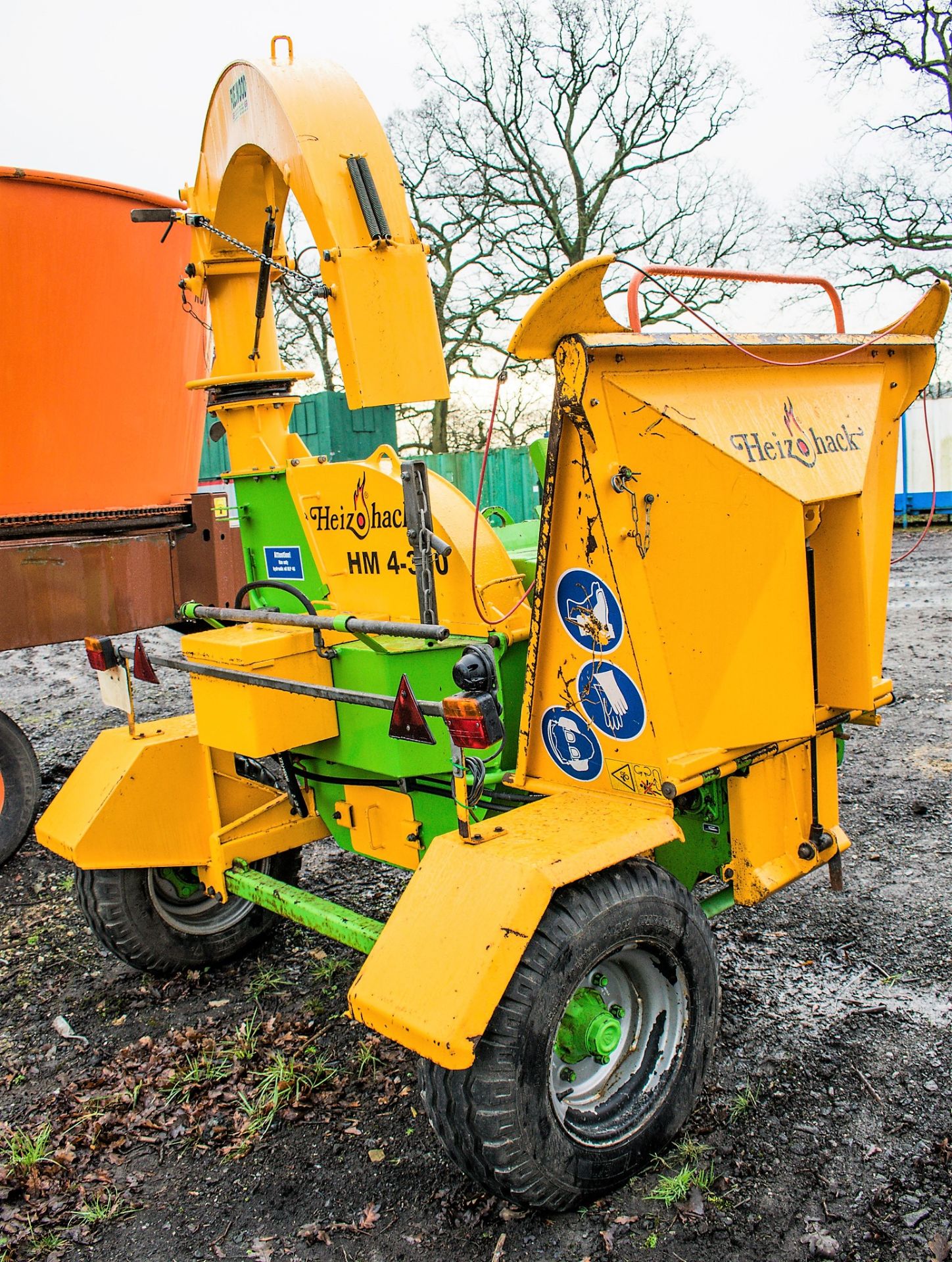 Heizohack HM4-300 PTO Biomass Woodchipper  Year: 2013 S/N: 43183 Recorded Hours: 170 Capable of - Image 3 of 5