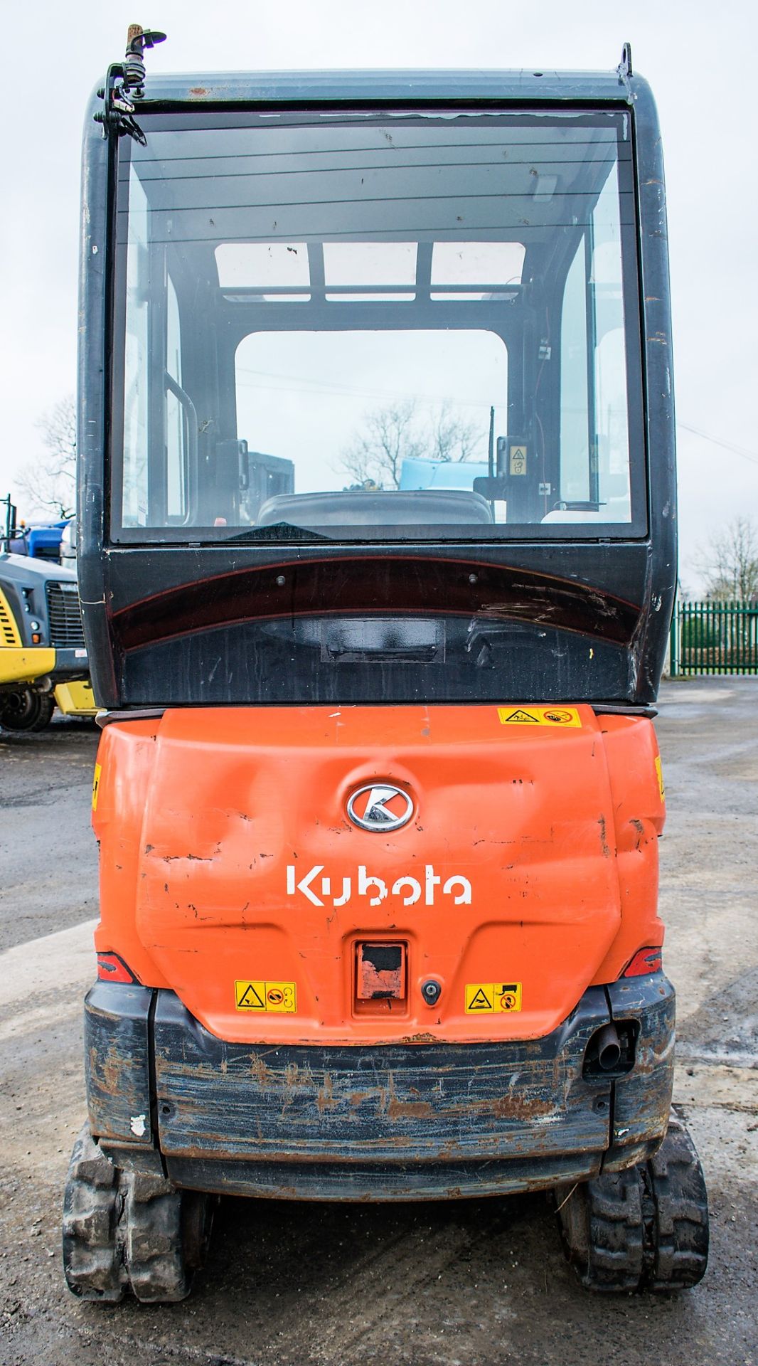 Kubota KX016-4 1.5 tonne rubber tracked mini excavator Year: 2013 S/N: 57034 Recorded Hours: 1873 - Image 6 of 12