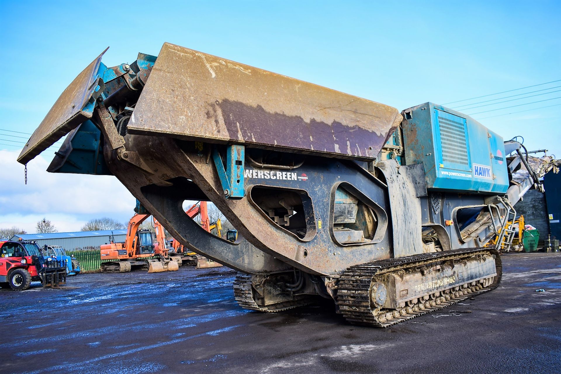 Terex Premier Trak R400 tracked stone crusher  Year: 2014 S/N: MEB9573 Recorded Hours: 6022