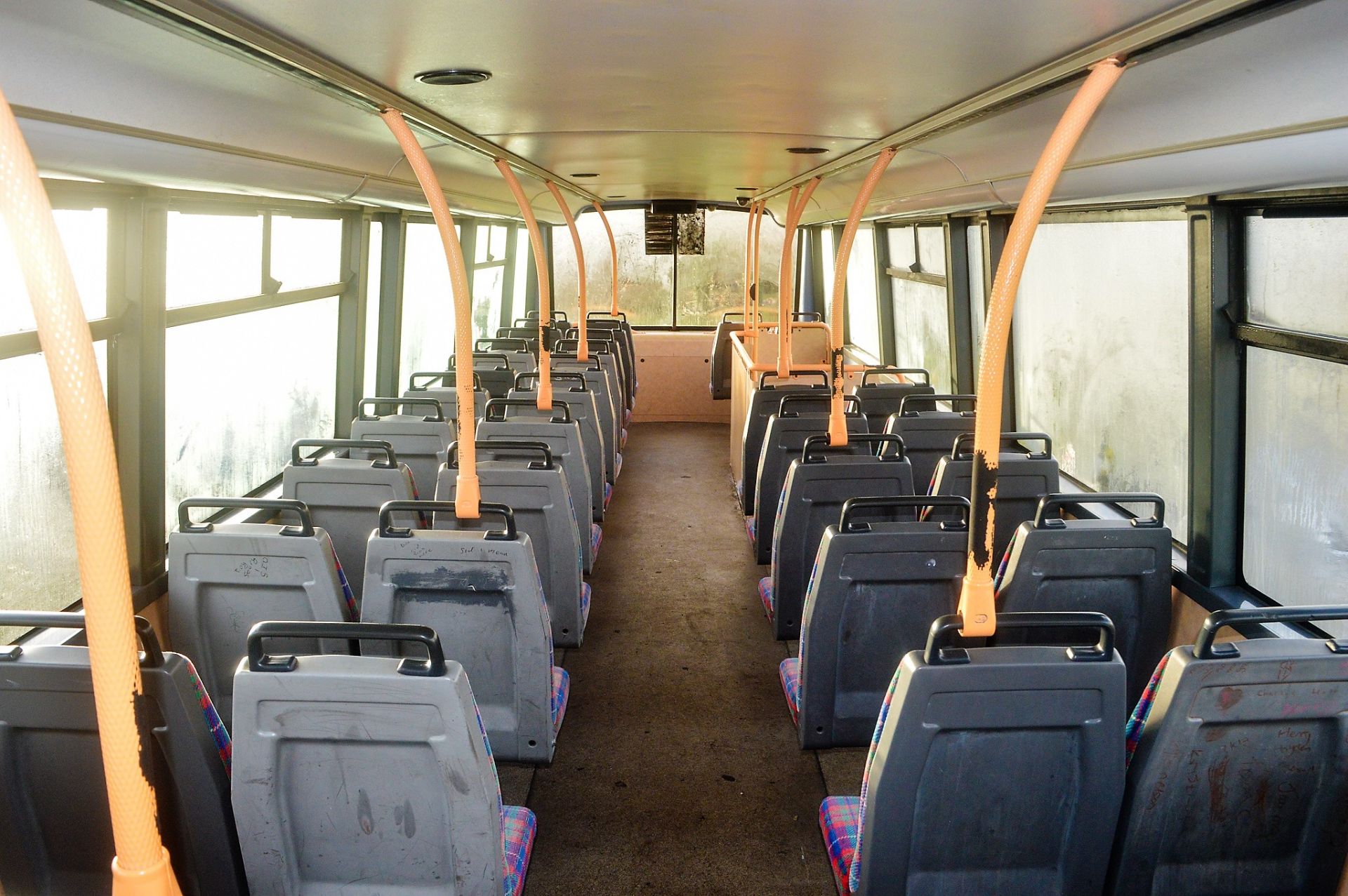Alexander Dennis Trident Plaxton President 75 seat double deck service bus Registration Number: V533 - Image 10 of 11