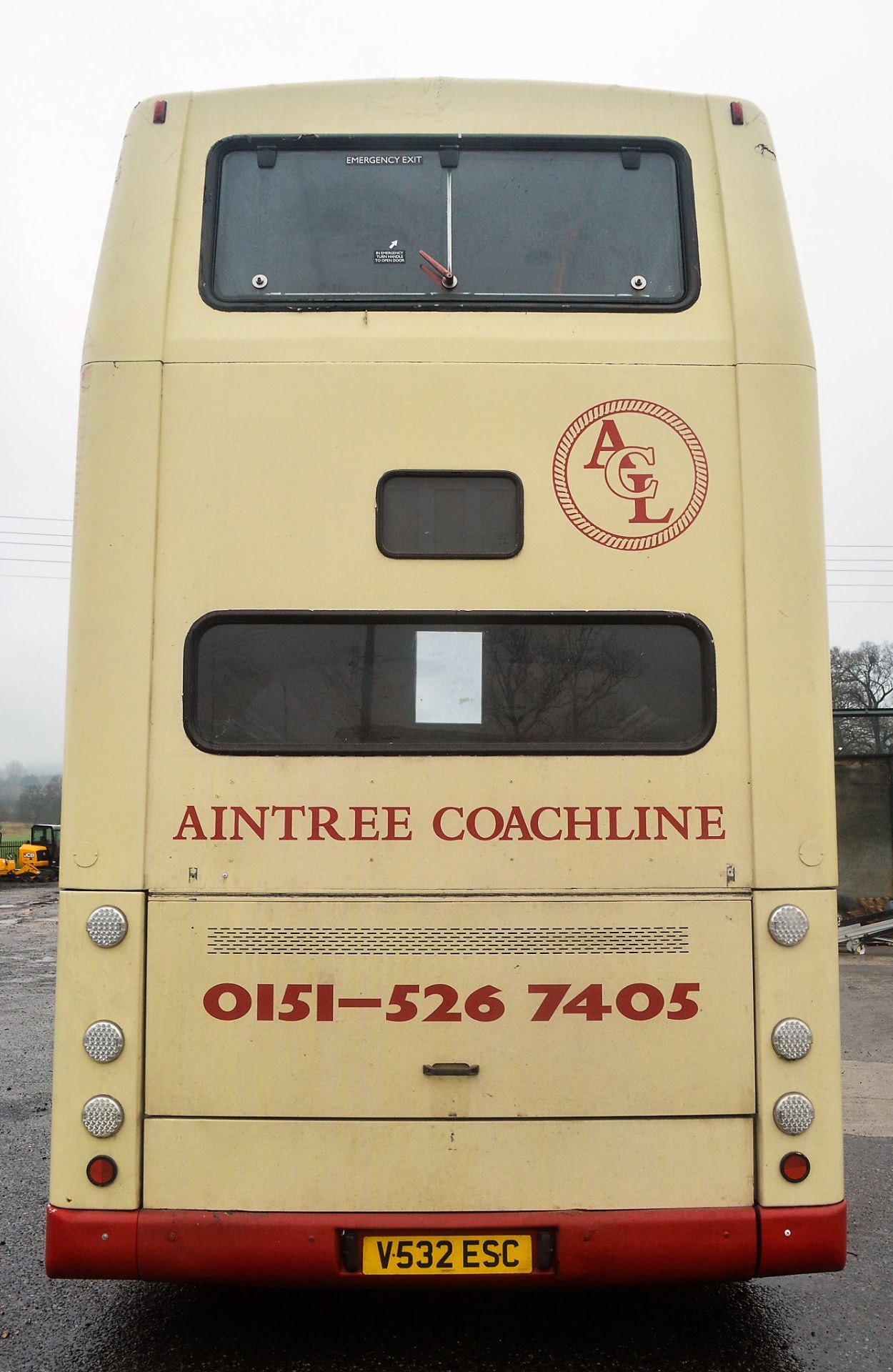 Alexander Dennis Trident Plaxton President 75 seat double deck service bus Registration Number: V532 - Image 6 of 12