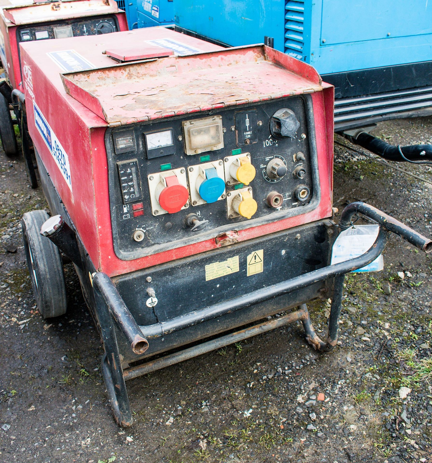 Mosa TS300 EPI 300 amp diesel driven welder/generator 16200083