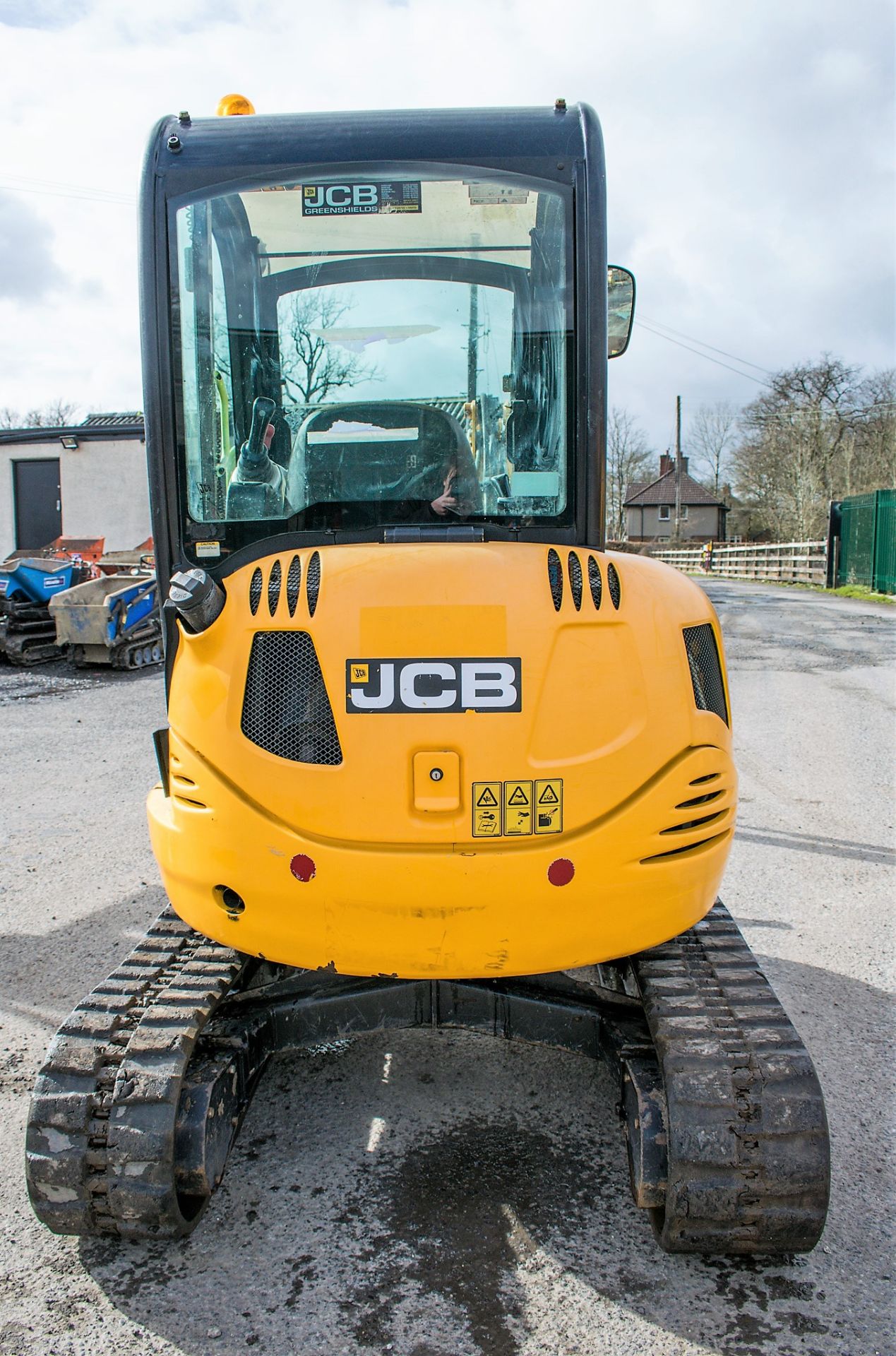 JCB 8025 ZTS 2.5 tonne rubber tracked mini excavator Year: 2013 S/N: 2226123 Recorded Hours: 2573 - Image 6 of 12