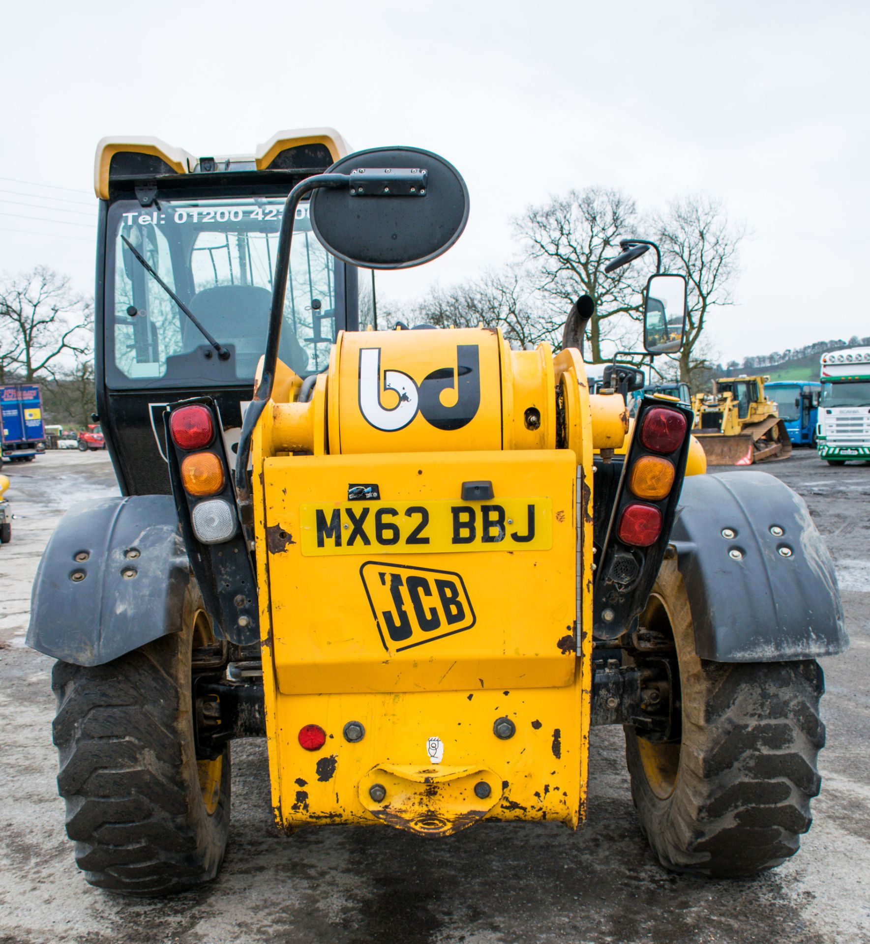 JCB 535-125 Hi-Viz 12.5 metre telescopic handler Year: 2012 S/N: 2145030 Recorded Hours: 4754 c/w - Image 6 of 13