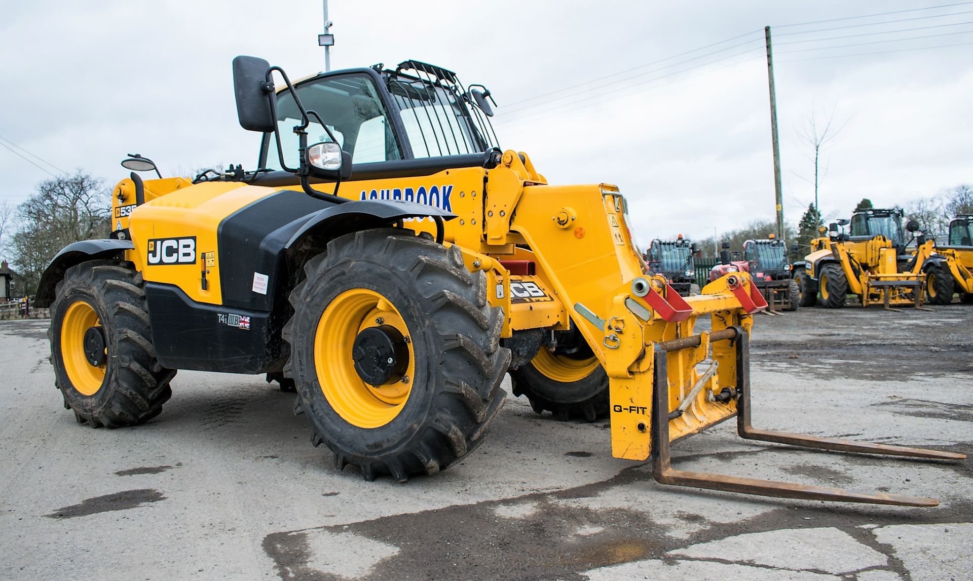 JCB 535-95 9.5 metre telescopic handler Year: 2015 S/N: 2353808 Recorded Hours: 953 c/w turbo - Image 2 of 14