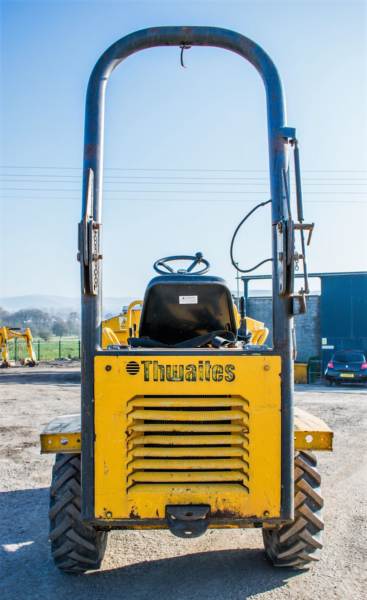 Thwaites 1.5 tonne swivel skip hi-tip dumper Year: 2007 S/N: 701B3109 Recorded Hours: 1954 153000 - Image 6 of 12