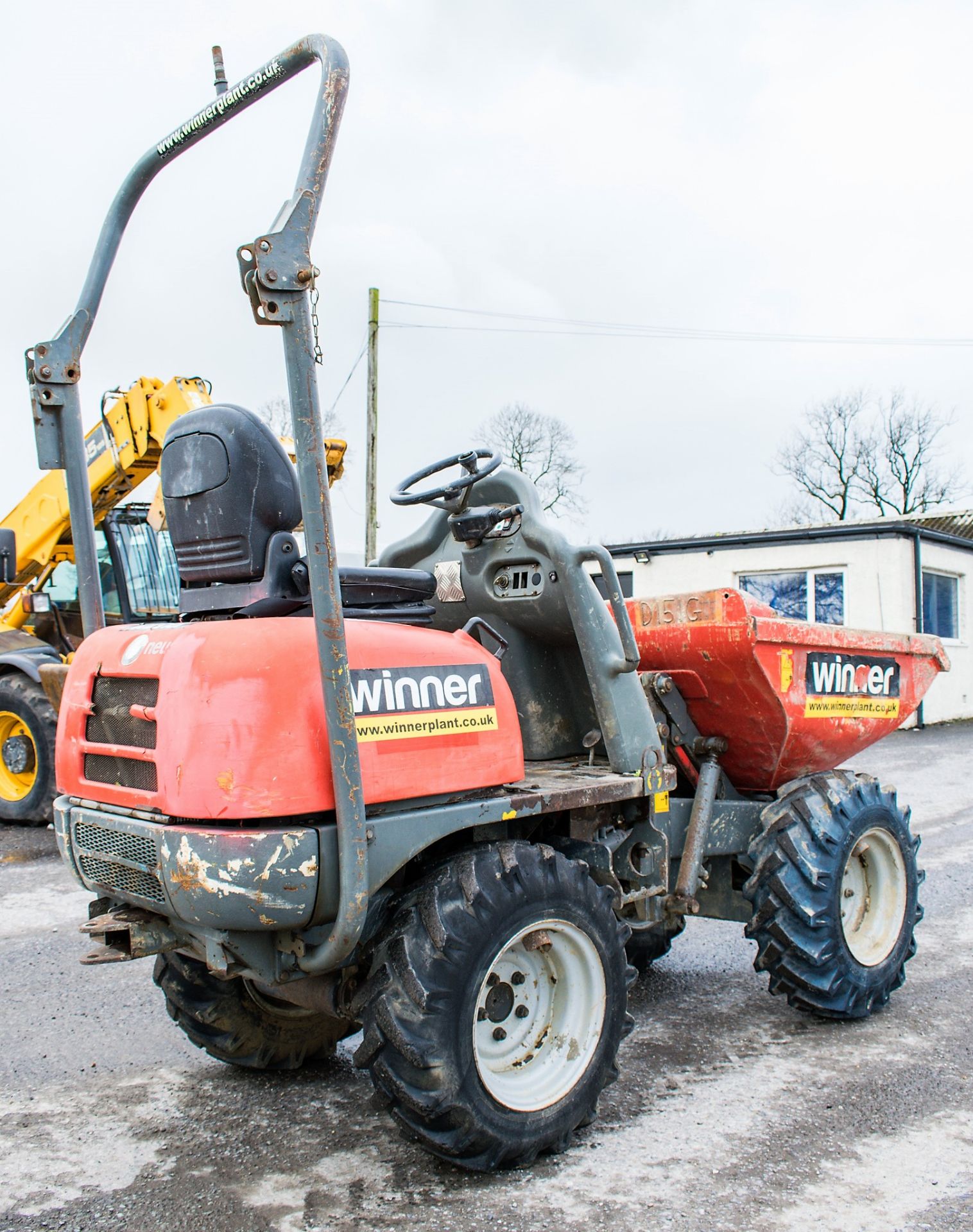 Neuson 1001 1 tonne hi-tip dumper Year: 2008 S/N: AB100754H Recorded Hours: Not displayed (Clock - Image 4 of 13