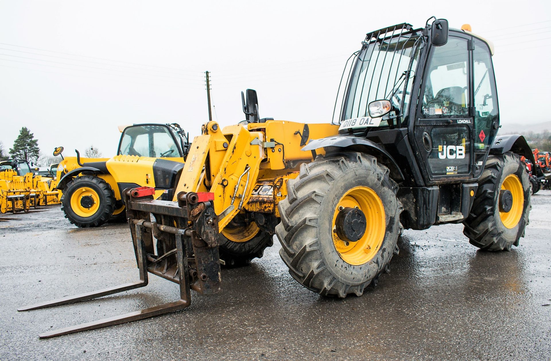 JCB 531-70 7 metre telescopic handler Year: 2013 S/N: 2177089 Recorded Hours: 1504 c/w turbo charged