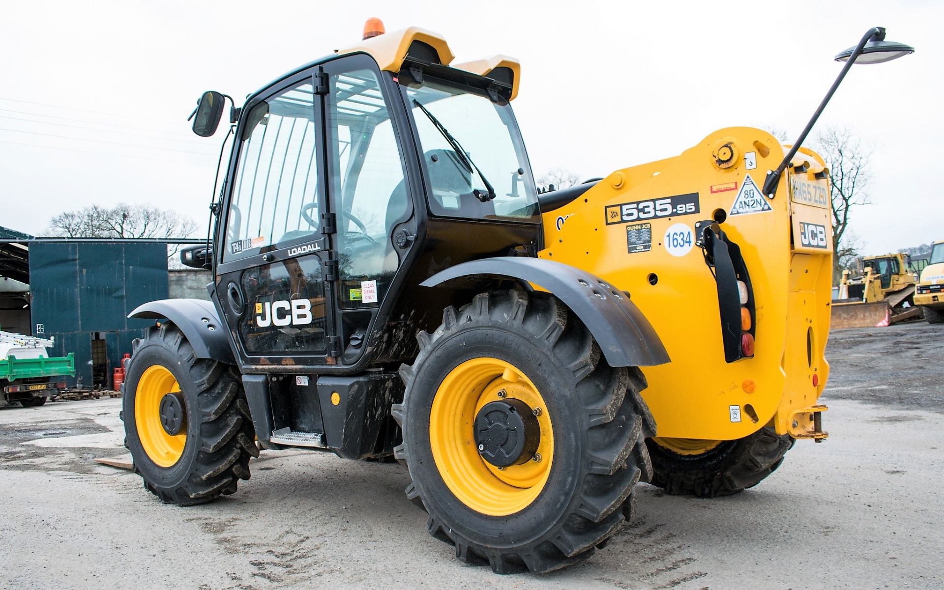 JCB 535-95 9.5 metre telescopic handler Year: 2015 S/N: 2353808 Recorded Hours: 953 c/w turbo - Image 3 of 14