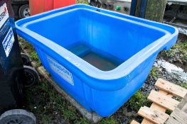 Plastic mortar tub