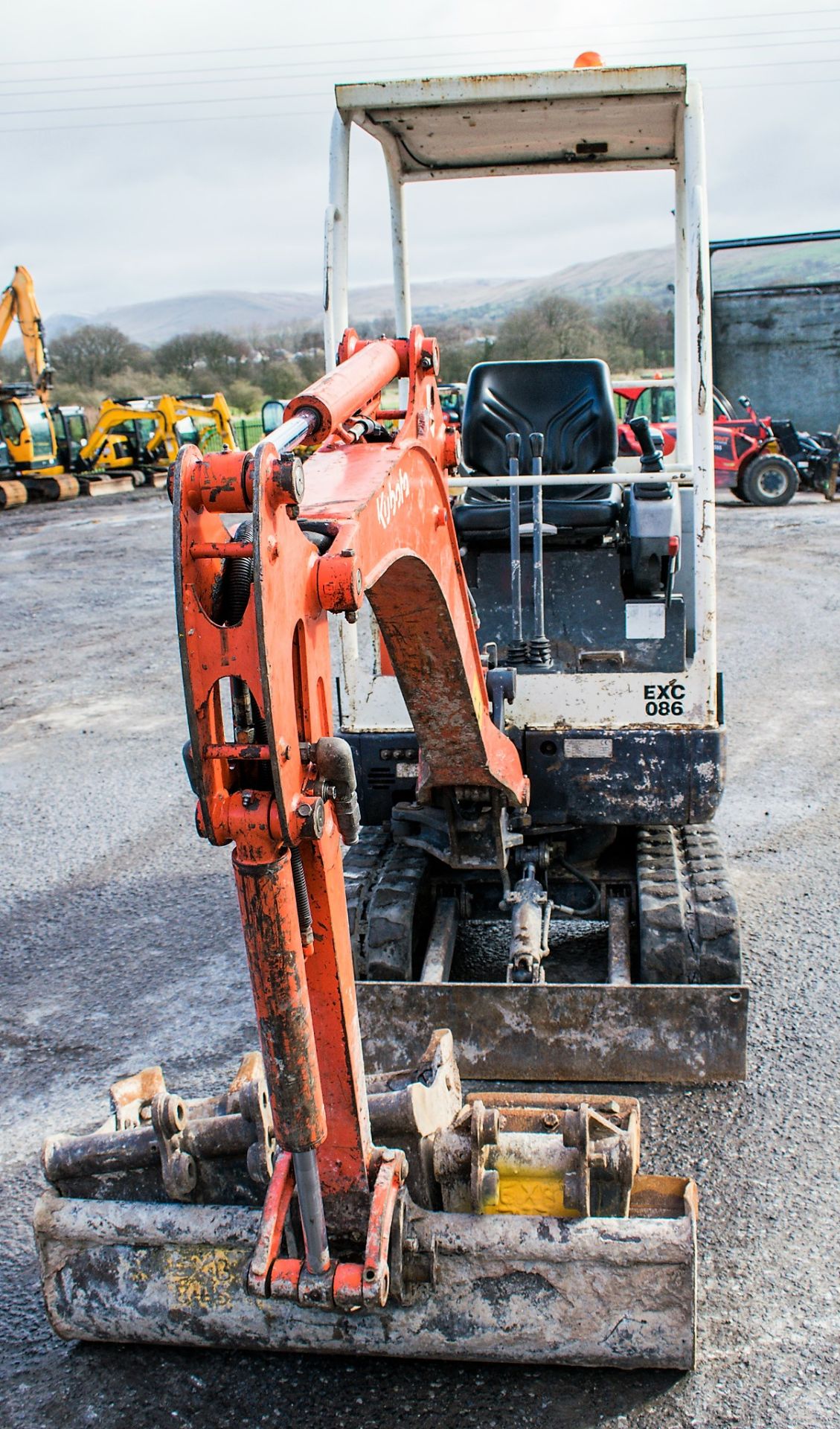 Kubota KX36-3 1.5 tonne rubber tracked mini excavator Year: 2010 S/N: 78982 Recorded Hours: 2593 - Image 5 of 12