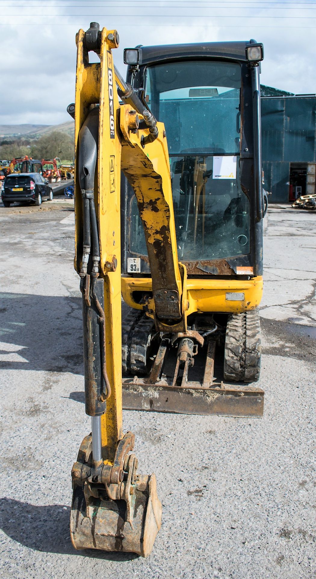 JCB 8016 CTS 1.5 tonne rubber tracked mini excavator Year: 2013 S/N: 2071492 Recorded Hours: 1493 - Image 5 of 12