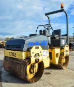 Bomag BW120 AD-3 double drum ride on roller Year: 2004 S/N: 519815 Recorded Hours: Not displayed (