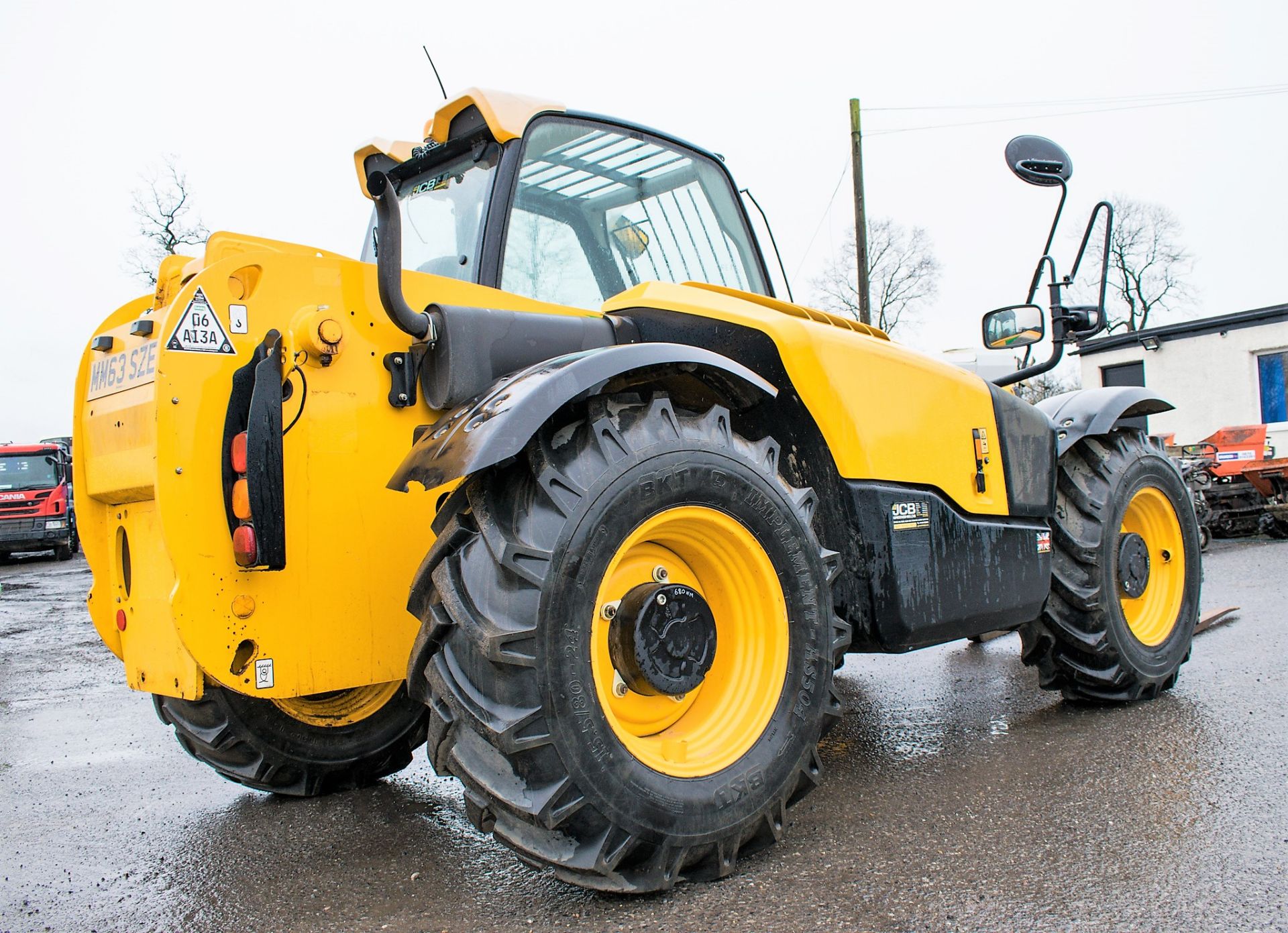 JCB 531-70 7 metre telescopic handler Year: 2013 S/N: 2180002 Recorded Hours: 1709 c/w turbo charged - Image 4 of 13