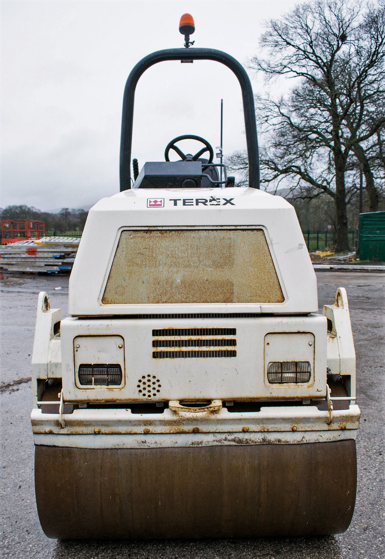 Benford Terex TV1200 double drum ride on roller Year: 2007 S/N: E709CD301 Recorded Hours: 927 P3139 - Image 5 of 8