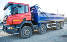 Scania P410 32 tonne 8 wheel tipper lorry Registration Number: WX14 VSF Date of Registration: 24/