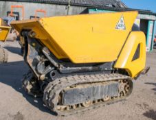 JCB HTD-5 Dumpster 500 kg diesel driven tracked walk behind hi tip dumper Year: 2016 S/N:  5111728