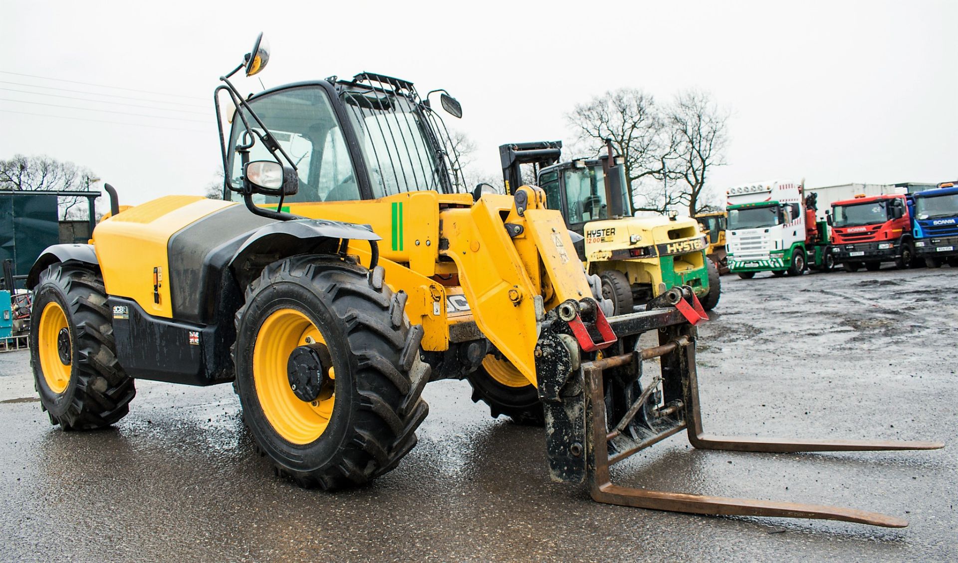 JCB 531-70 7 metre telescopic handler Year: 2013 S/N: 2180002 Recorded Hours: 1709 c/w turbo charged - Image 2 of 13