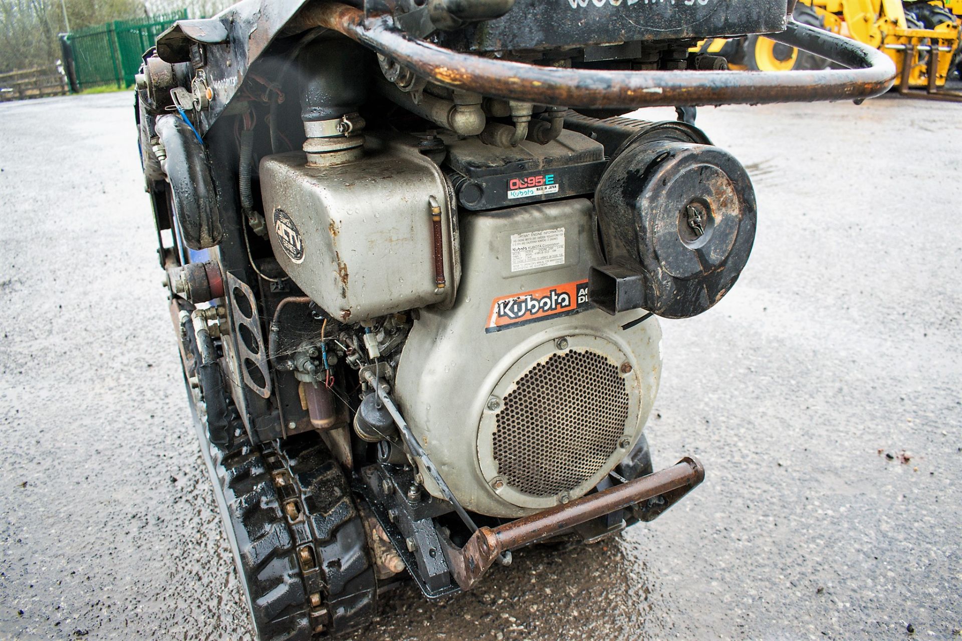 TCP HT-500 diesel driven walk behind rubber tracked dumper Year: 2008 S/N: 1526 - Image 7 of 9