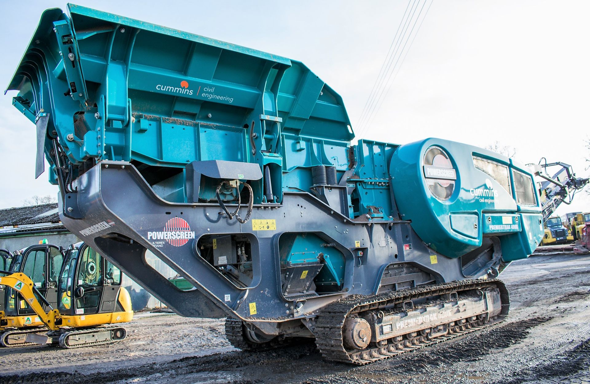 Powerscreen Premiertrak 400X post screen jaw crusher Year: 2017 S/N: 64742 Recorded Hours: 470 - Image 3 of 18