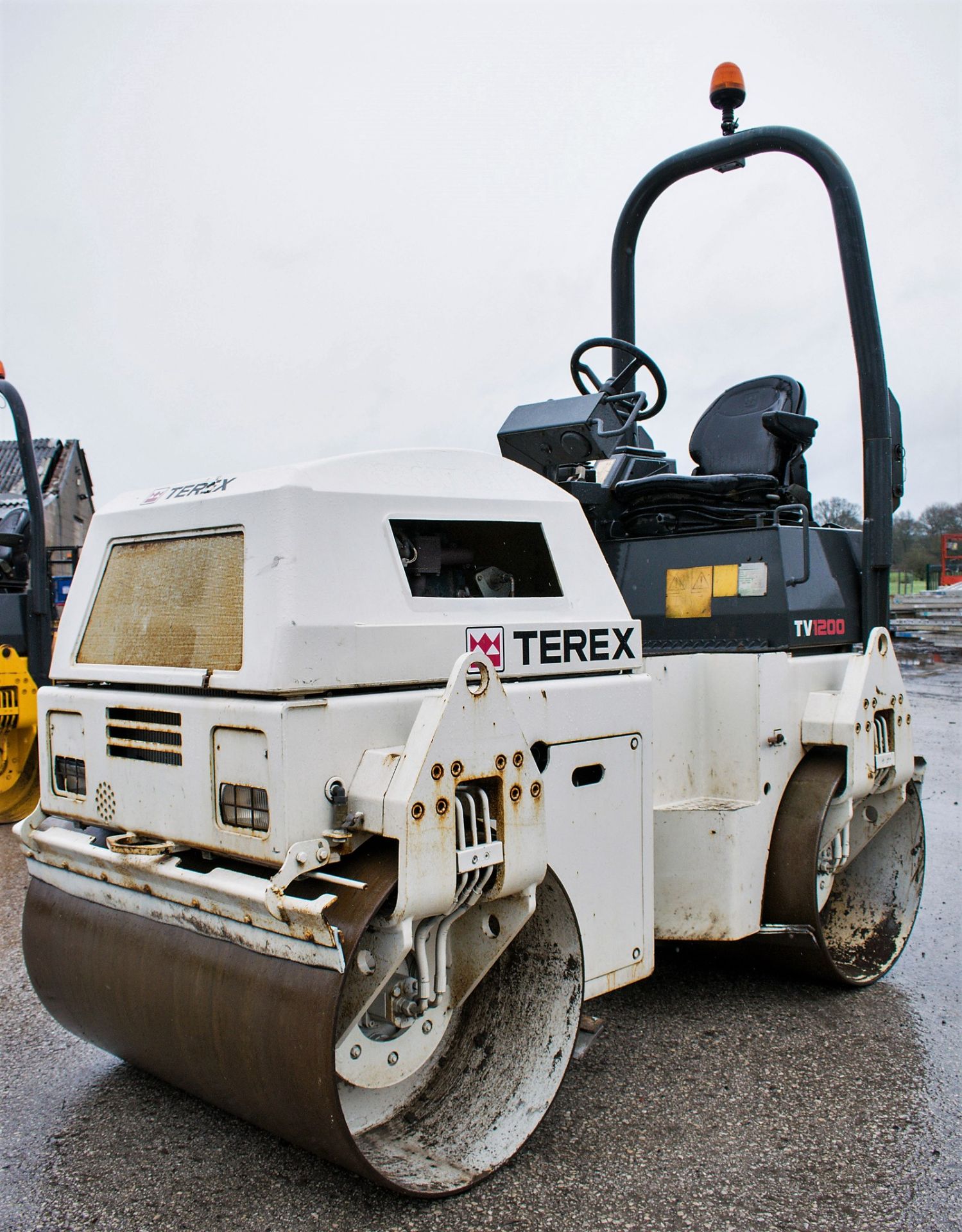 Benford Terex TV1200 double drum ride on roller Year: 2007 S/N: E709CD301 Recorded Hours: 927 P3139