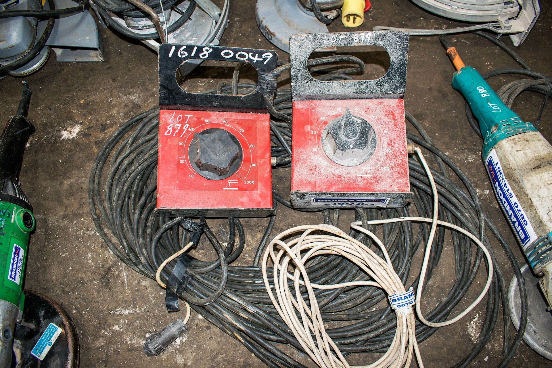 2 - welder power regulators & cables