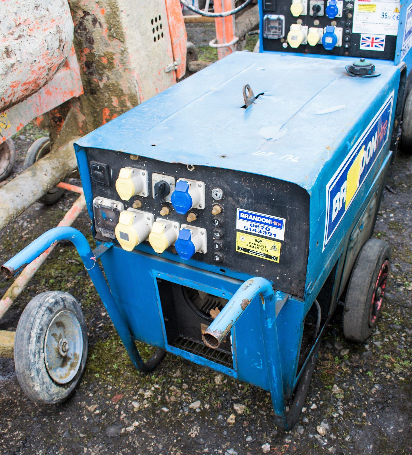 Stephill 6 kva diesel driven generator 12470480