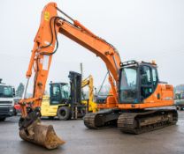 Doosan DX140 LC 14 tonne steel tracked excavator Year: 2012 S/N: C0050792 Recorded Hours: 8933