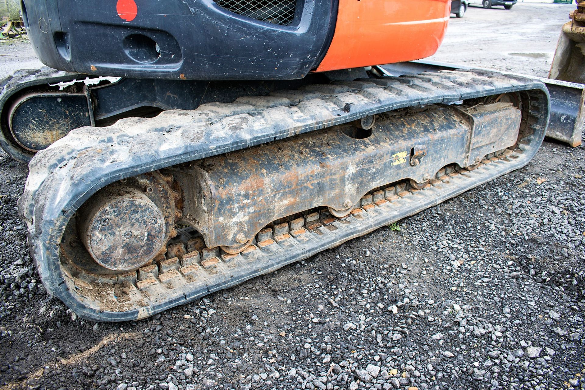 Kubota U48-4 4.8 tonne rubber tracked midi excavator Year: 2015 S/N: 53101 Recorded Hours: 1876 - Image 8 of 12