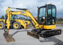 JCB 8025 ZTS 2.5 tonne rubber tracked mini excavator Year: 2013 S/N: 2226123 Recorded Hours: 2573