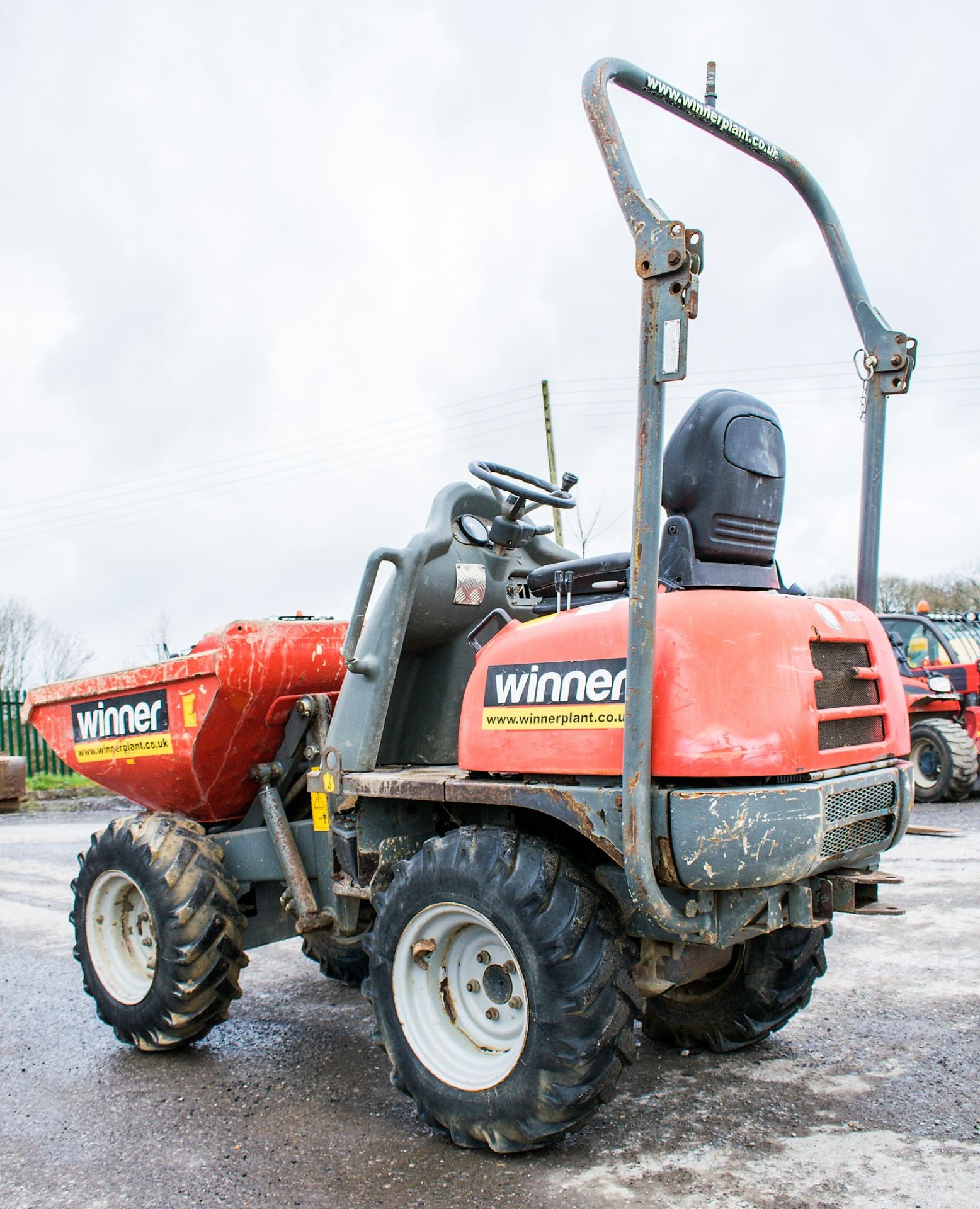 Neuson 1001 1 tonne hi-tip dumper Year: 2008 S/N: AB100754H Recorded Hours: Not displayed (Clock - Image 3 of 13