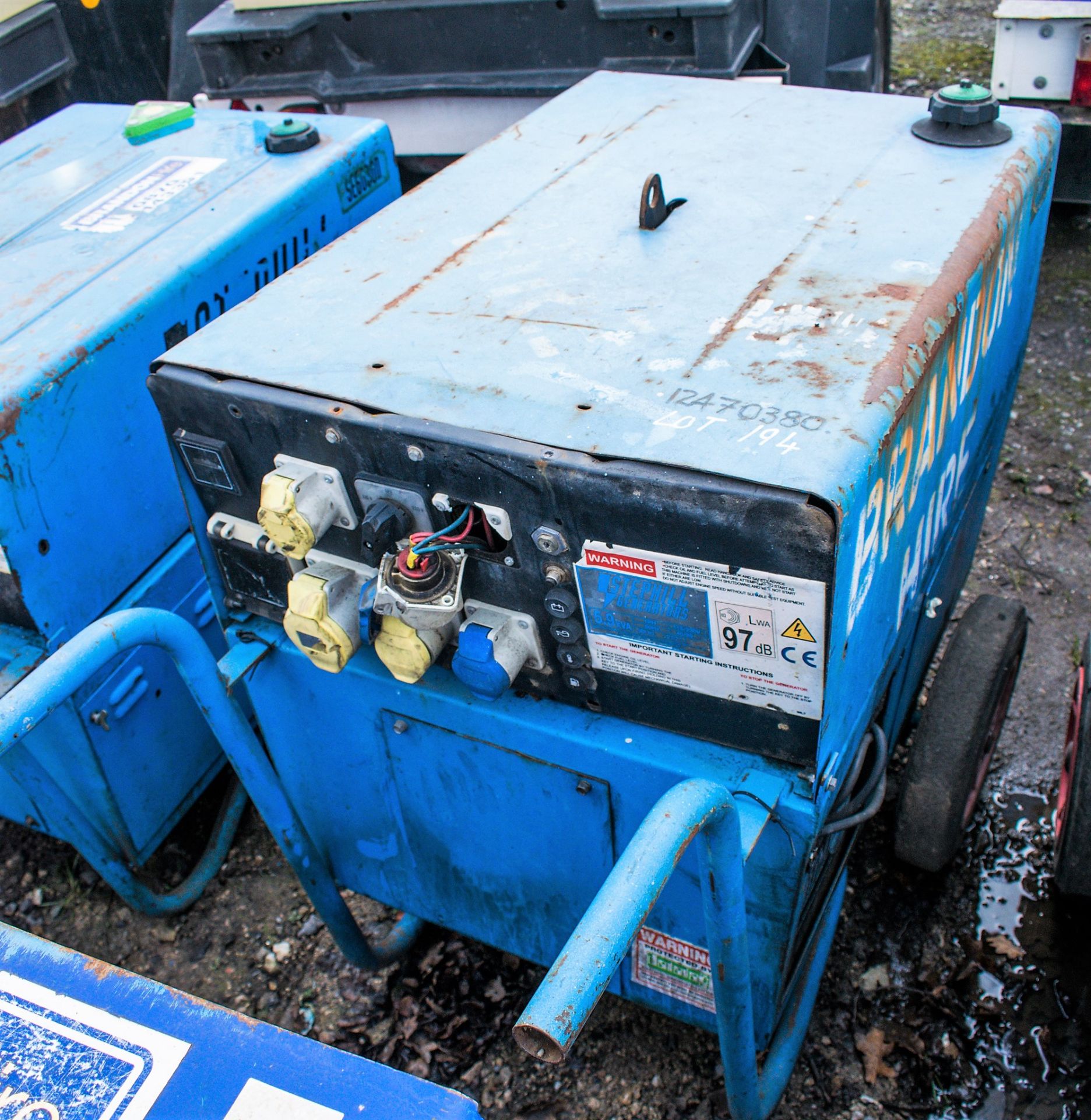 Stephill 6 kva diesel driven generator 12470380