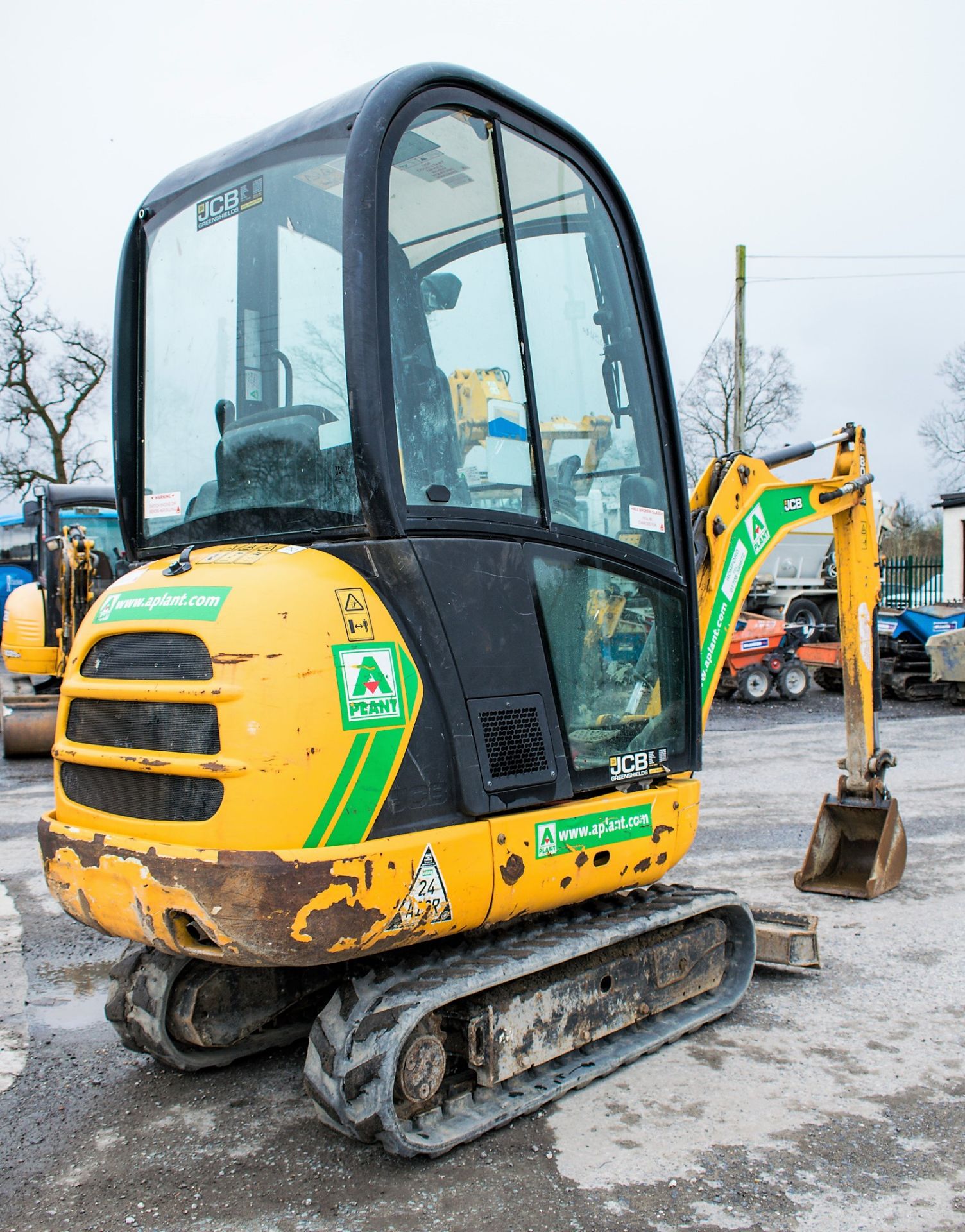 JCB 8016 CTS 1.5 tonne rubber tracked excavator Year: 2013 S/N: 2071452 Recorded Hours: 1531 - Image 4 of 12