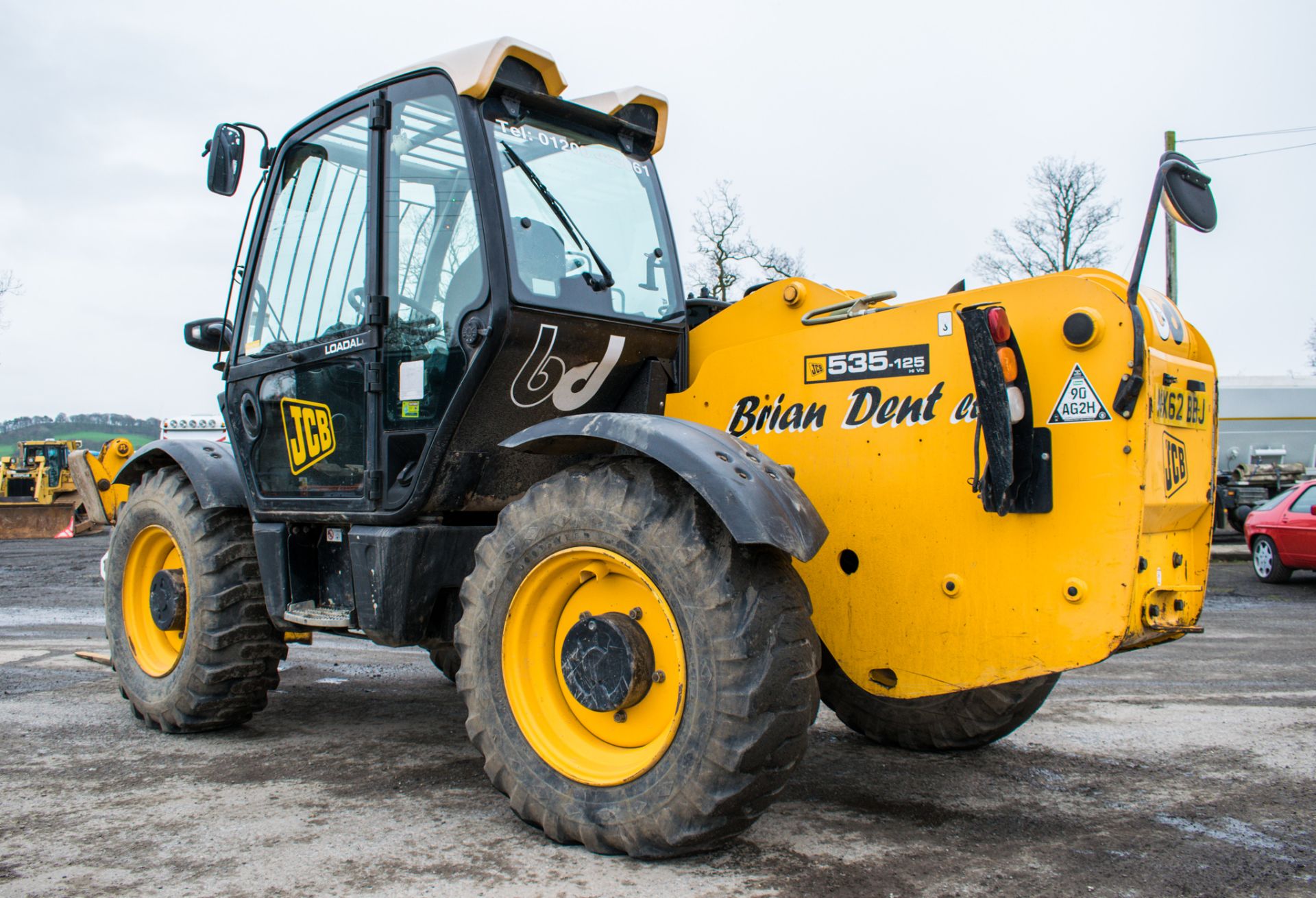 JCB 535-125 Hi-Viz 12.5 metre telescopic handler Year: 2012 S/N: 2145030 Recorded Hours: 4754 c/w - Image 3 of 13