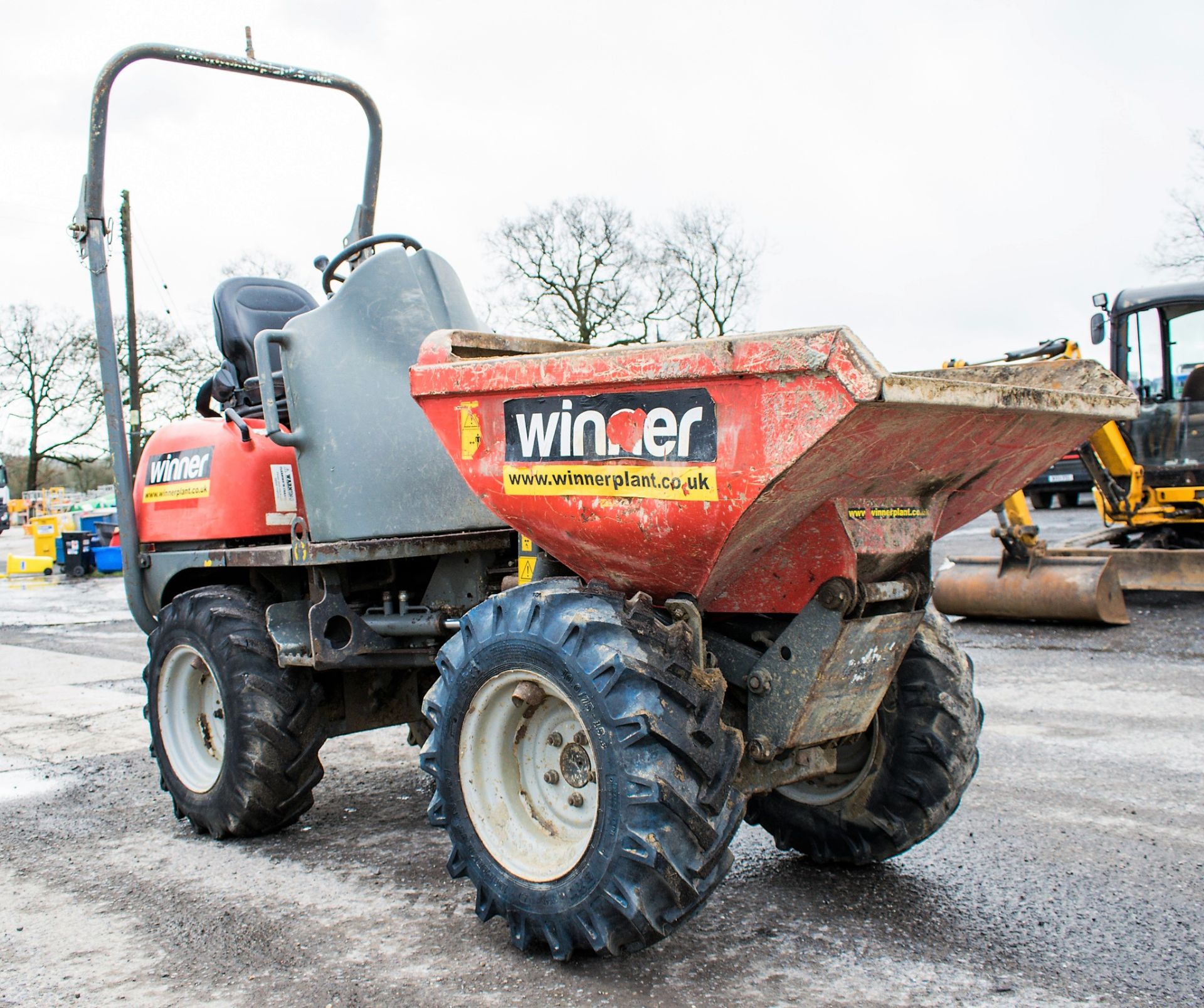 Neuson 1001 1 tonne hi-tip dumper Year: 2008 S/N: AB100754H Recorded Hours: Not displayed (Clock - Image 2 of 13