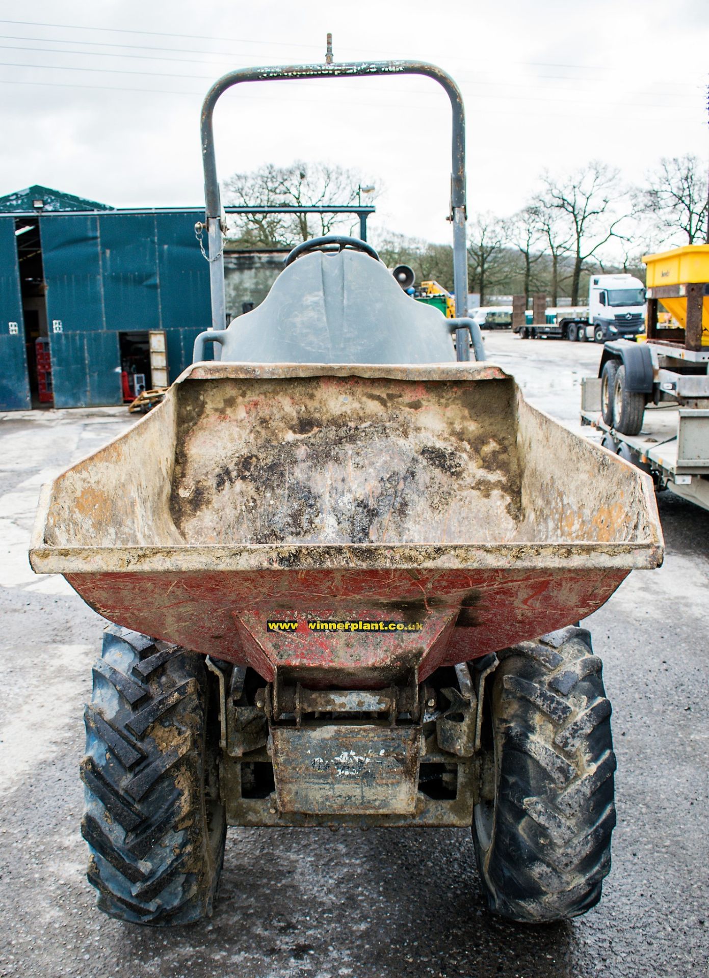 Neuson 1001 1 tonne hi-tip dumper Year: 2008 S/N: AB100754H Recorded Hours: Not displayed (Clock - Image 5 of 13