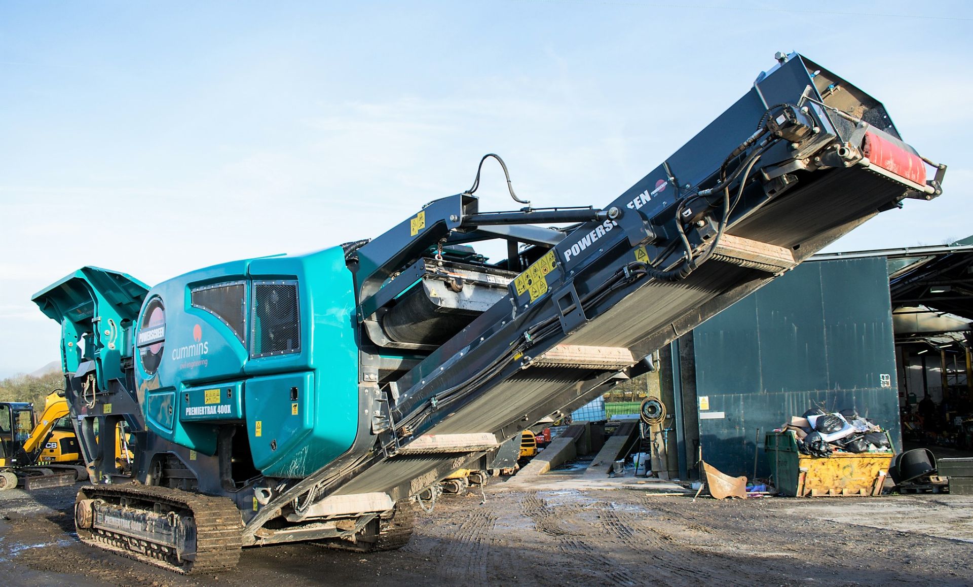 Powerscreen Premiertrak 400X post screen jaw crusher Year: 2017 S/N: 64742 Recorded Hours: 470 - Image 4 of 18