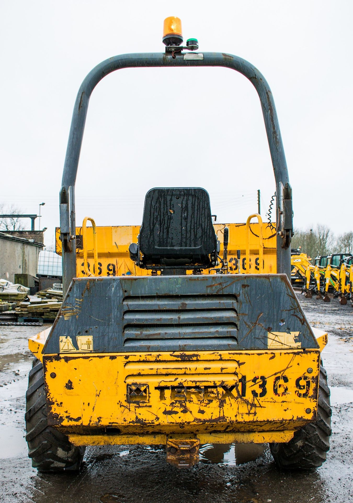 Benford Terex PT3000 3 tonne straight skip dumper Year: 2005 S/N: E508FC058 Recorded Hours: Not - Image 6 of 12